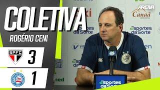 COLETIVA ROGÉRIO CENI | AO VIVO | São Paulo x Bahia - Brasileirão 2024