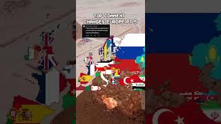 Top comment changes europe pt 5 #europe #mapper #geography #mapping #mapseries #worldmap