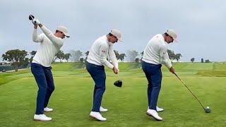 Adam Scott Golf Swing - DRIVER SWING SEQUENCE | Full Speed + SLOW MOTION