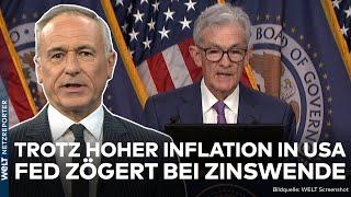 USA: Trotz hoher Inflation! Notenbank Fed zögert Zinswende weiter hinaus