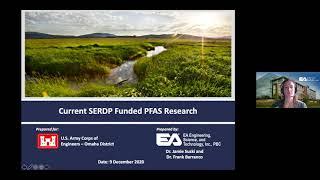 Presentation of EA’s SERDP Funded PFAS Research