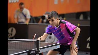 Very good player ! FARAJI Benyamin (Iran) is training with his teammate at Asian Championships 2024