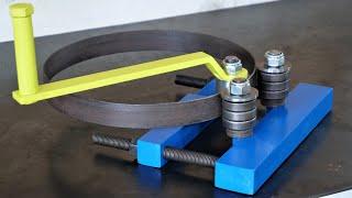 Make A Metal Bender | Very Simple Homemade Roller Bender | DIY