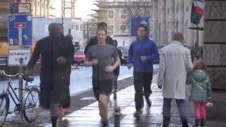 Mark Zuckerberg jogging in Berlin