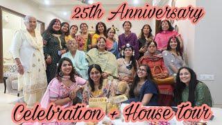 25th anniversary celebration + New house tour | Silver jubilee | Styledby Mohini