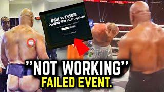 “THE FAILED EVENT” Mike Tyson Vs Jake Paul