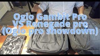 Ogio Gambit Pro vs Renegade Pro: Which is the best Ogio Backpack? (Ogio Pro Showdown)