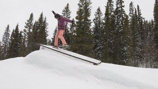 Snowskate in Sweden 10