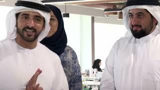 Sheikh Hamdan Fazza And Sheikh Ahmed Bin Mohammed Visit Dubai Tourism Office Throwback