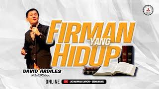 Firman Yang Hidup | Sdr. David Ardiles | Sunday Service | 19 Mei 2024