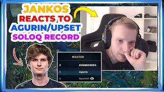 Jankos Reacts to AGURIN and UPSET SoloQ Record 