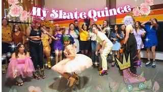 Mis Quince on Roller Skates 