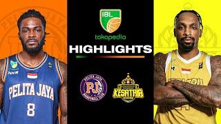 Highlight: Pelita Jaya Jakarta vs. Kesatria Bengawan Solo | June 2, 2024 | IBL Tokopedia 2024