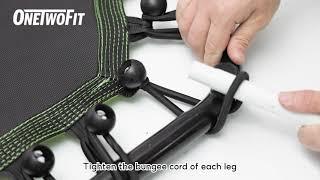 ONETWOFIT Rebounder Trampoline Install Video OT064 -New Install Tool