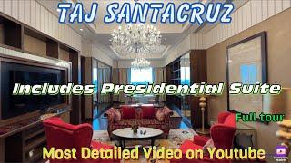 Taj Santacruz Mumbai Airport | Full Tour | Presidential Suite Included | Luxury 5 Star Hotel |