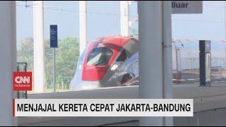 Mencoba Kereta Cepat Jakarta Bandung