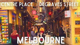 Melbourne Vlog | LEGENDARY Laneways Centre Place & Degraves Street, 9 BEST eats, dessert & shopping