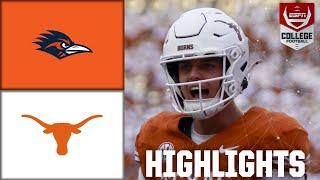 UTSA Roadrunners vs. Texas Longhorns | Full Game Highlights | ESPN College Football