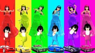 YUTA MIO COLLECT RAINBOW PREGNANT MOMMY CARS - SAKURA SCHOOL SIMULATOR