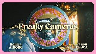 Freaky Cameras & REFLX LAB 800T | Canon Epoca & Konica AiBorg