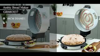 GBM63037 GEEPAS Arabic Bread Maker