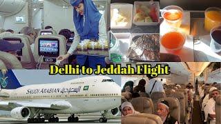 Delhi To Jeddah Flight | Saudi Airlines | Sadique Vlogs