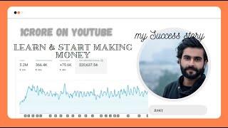 How I made 1Crore rs by making videos on youtube | Quitting my Job.