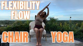 15 Mins Flexibility Chair Yoga Flow | Move, Breath, and Feel Flexible