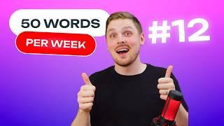 Russian Vocabulary - 50 words per week #12 | A1 level