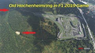 Exploring the OLD HOCKENHEIMRING in F1 2019 GAME / Broke the Game