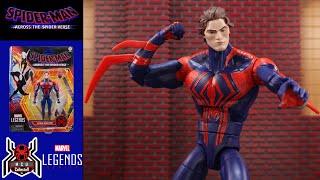 Marvel Legends SPIDER-MAN 2099 Miguel O'Hara Across the Spider-Verse Wave 2 Movie Figure Review