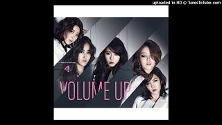 [4MINUTE포미닛] Volume Up(Official INSTrumental)