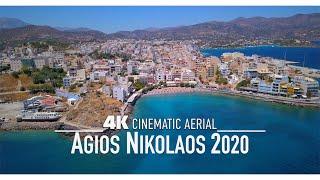AGIOS NIKOLAOS Drone 4K Άγιος Νικόλαος 2020 Crete