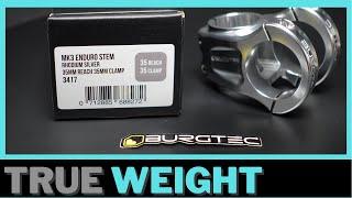 True Weight Burgtec enduro MK3 35mm