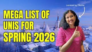 Best Universities for MS in US Spring 2026