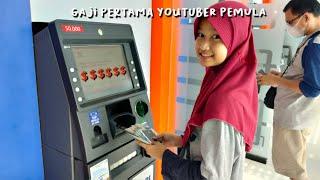 GAJI PERTAMA YOUTUBER PEMULA REAL 2021