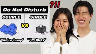 Koreans React To Single vs Relationship Meme!