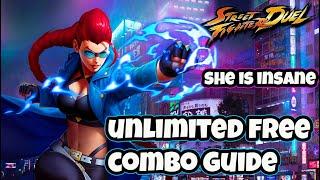 AGENT VIPER IS ACTUALLY INSANE Get unlimited free combos GUIDE Street Fighter Duel