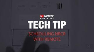 Setting the NRCR Schedule