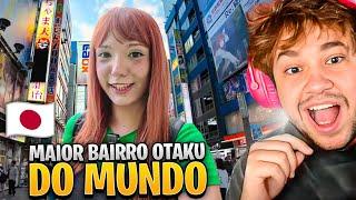 Como é o maior BAIRRO OTAKU do mundo no Japão? - React Prizza