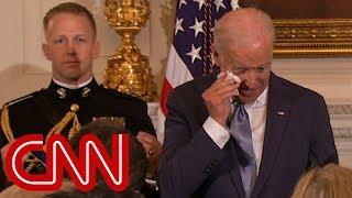 Obama's surprise brings Joe Biden to tears