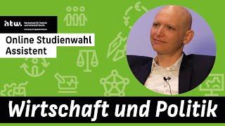 WIRTSCHAFT UND POLITIK AN DER HTW BERLIN STUDIEREN | Prof. Dr. Ferdinand Fichtner