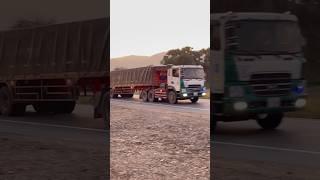 A Longer Heavy Truck Trailer driver on the road #heavytruck #heavyvehicle #trucking #dumptruck