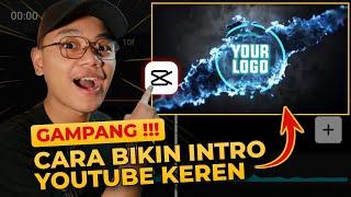 GAMPANG‼️ CARA MEMBUAT INTRO YOUTUBE DI CAPCUT - tutorial membuat intro logo cinematic di hp android