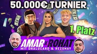  1. Platz mit REZON & DHALUCARD beim 50.000€ FORTNITE AMAR x ROHAT CUP! 
