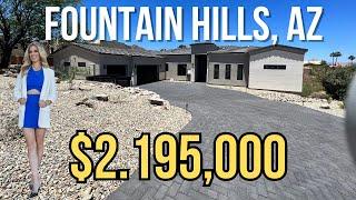 INSIDE a $2.1M Luxury Home | KILLER MOUNTAIN VIEWS| Scottsdale Arizona