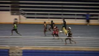 Marvin Bracy - High School National Record 6.08 55 Meters - Jimmy Carnes 1-29-2012 - with SlowMo