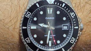 Unboxing relógio Casio Duro 38mm ( MDV-10D-1A1VDF )