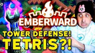 SLAY THE SPIRE MEETS TOWER DEFENSE AND... TETRIS?! - Emberward