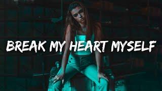 Bebe Rexha - Break My Heart Myself (Lyrics) feat. Travis Barker